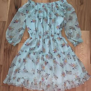 Shoshanna Off-The-Shoulder Dress